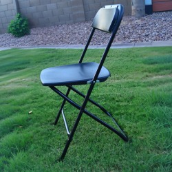 Black Folding Chairs