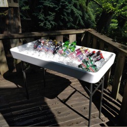 Ice Cooler Table