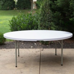 5ft20Round20Tables 1767576365 Platinum Party Package w/ Black Chairs